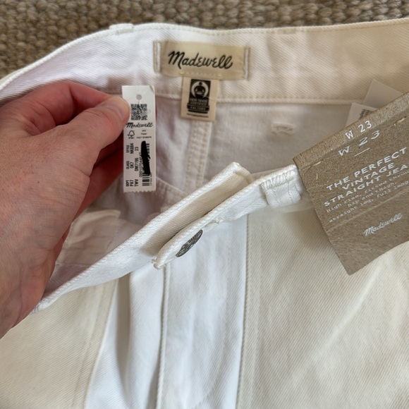 Madewell The ‘90s Straight Jean Workwear Edition NWT - Picture 13 of 16